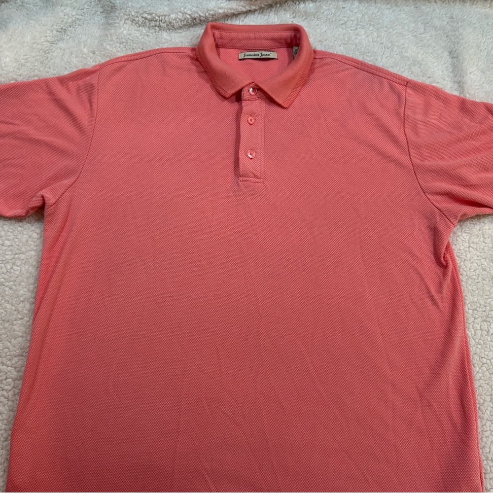 Jamaica Jaxx Coral Polo Shirt